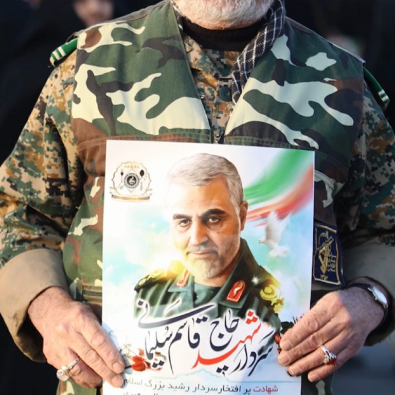 حاج قاسم در میدان جهاد